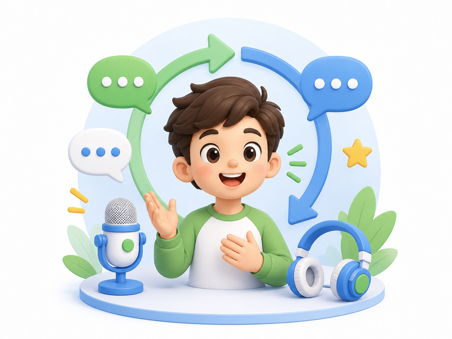 Luyện nói đều đặn